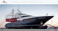 Desktop Screenshot of conradshipyard.com